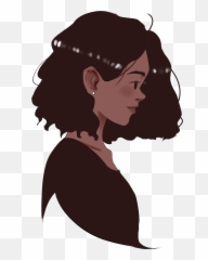 Barry B Benson Png Ashley Png Download - Black Girl Illustration Short Hair Emoji,100 Emoji Haircut