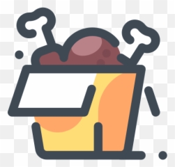 Cool Cursors - Fried Chicken Cute Png Emoji,Arrow Up Emoticon Korean