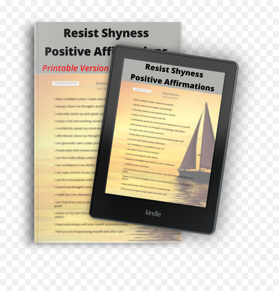 Positive Affirmations To Resist Shyness - Vertical Emoji,Yellow Emotion Negatives