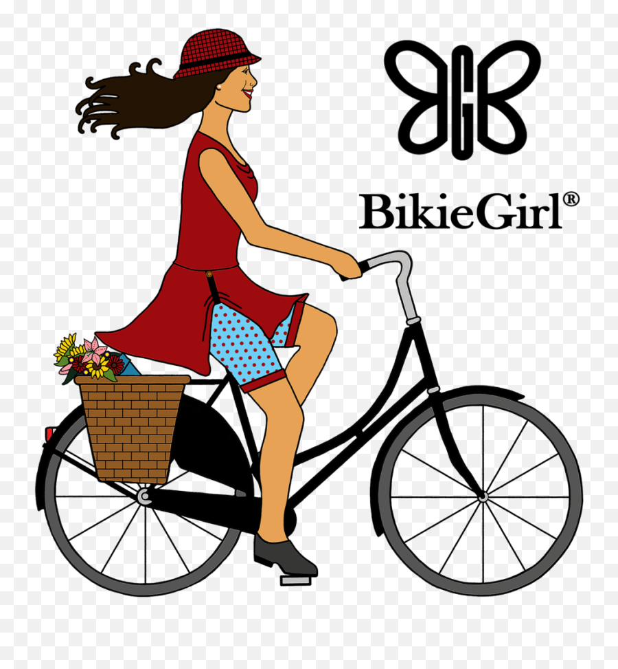 Bikie Girl Final 111618 With Text And Butterfly - Felt Tk 2 Bicycle Emoji,Emotion Butterflies