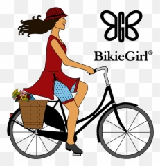 Bikie Girl Final 111618 With Text And Butterfly - Felt Tk 2 Bicycle Emoji,Emotion Butterflies