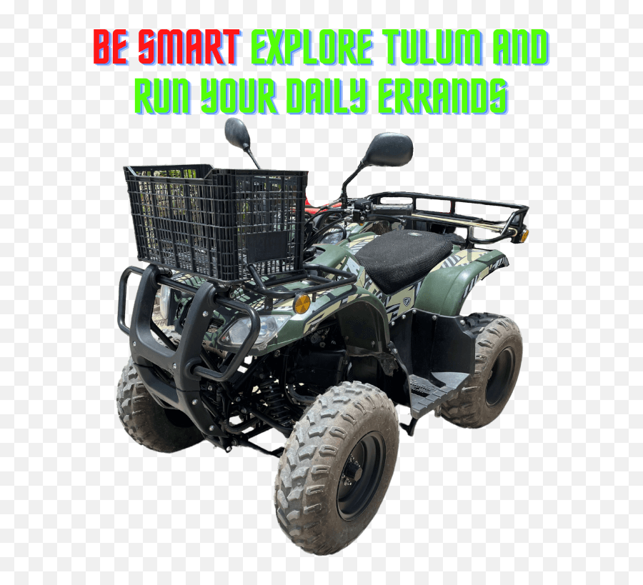 Tulum Atvs Rental - Vehicle Emoji,Atv Emoticon