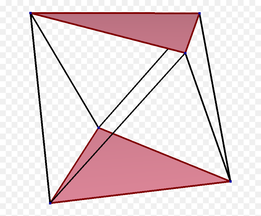 Skew Polygon In Triangular Antiprism - Triangular Antiprism Emoji,Hexagon Emoji