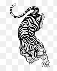 Tiger Tattoos Png Picture Png Mart Emoji,Model With Emoji Tactoo