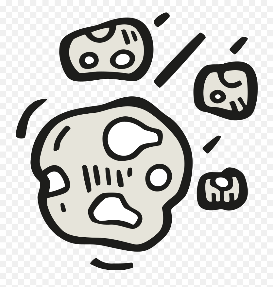 Asteroid Icon - Asteroid Icon Png Emoji,Asteroid Emoji