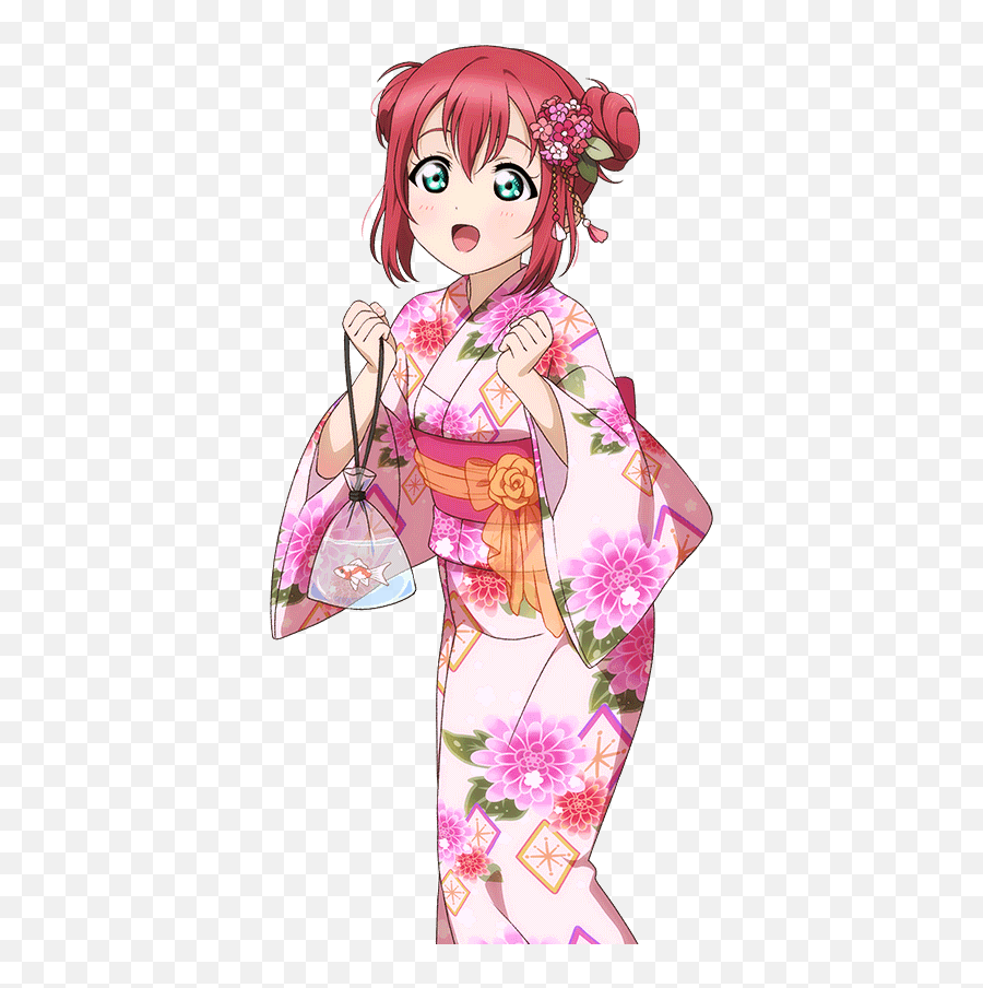 Anime Girl Kawaii Cute Kimono Sticker - For Women Emoji,Kimono Emoji