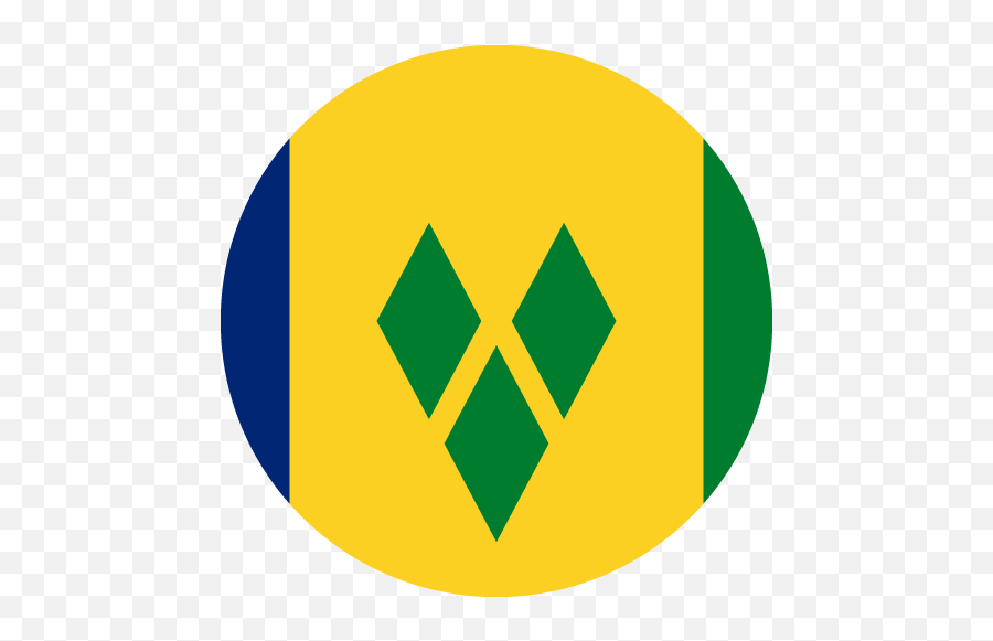 Vector Country Flag Of Saint Vincent And The Grenadines Emoji,Cuba Flag Emoji