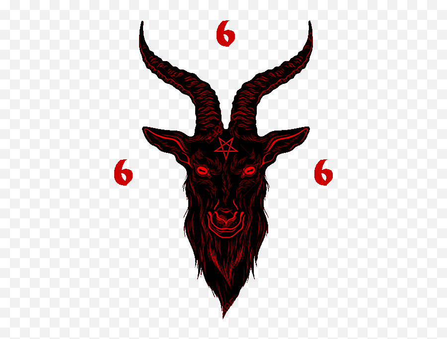 666 - Sixsixsix Emoji,Goat Emoji Art