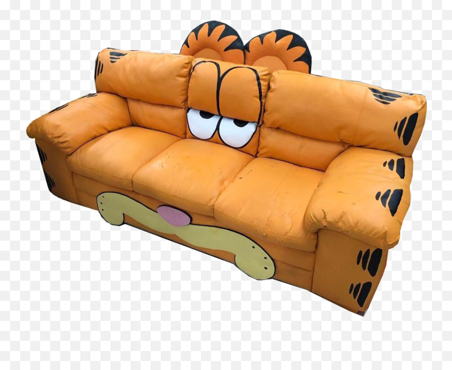 Garfield - Couch Hexbear Emoji,Georgism Emoji