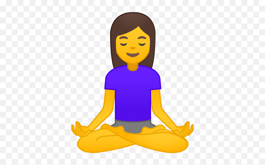 Woman In Lotus Position Emoji - Emoji Yoga,Emojis To Copy And Paste