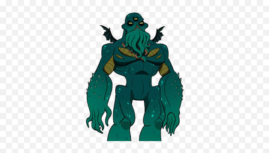 C - Supernatural Creature Emoji,Cthulu Emoji