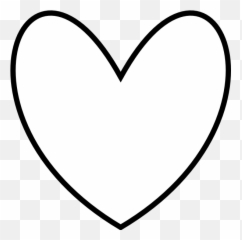 Bold Heart Outline 3 Clip Art At - Free Photos White Heart Graphics Png Emoji,Black Outline Heart Emoji