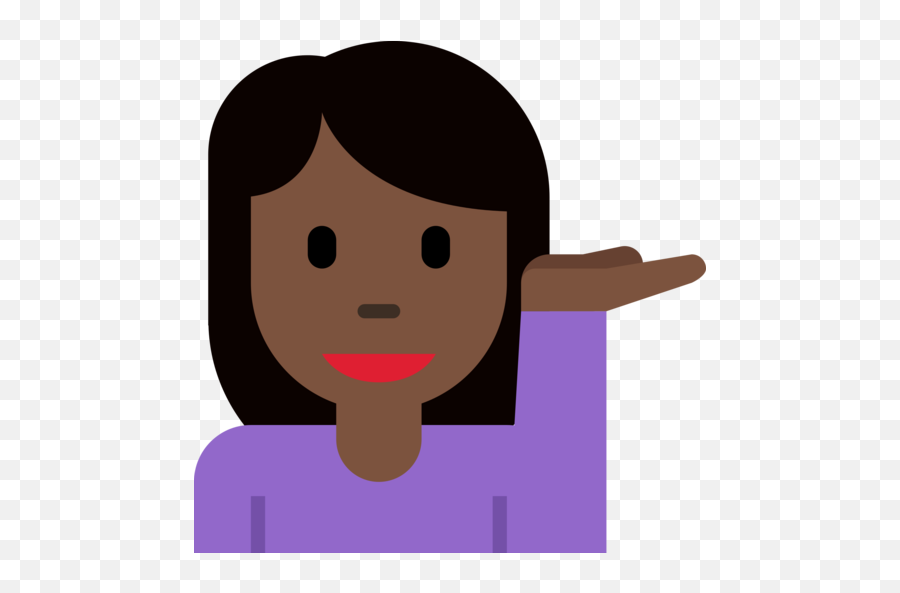 Person Tipping Hand Emoji Mean - Emoji With Hand By Face,Shrug Emoji