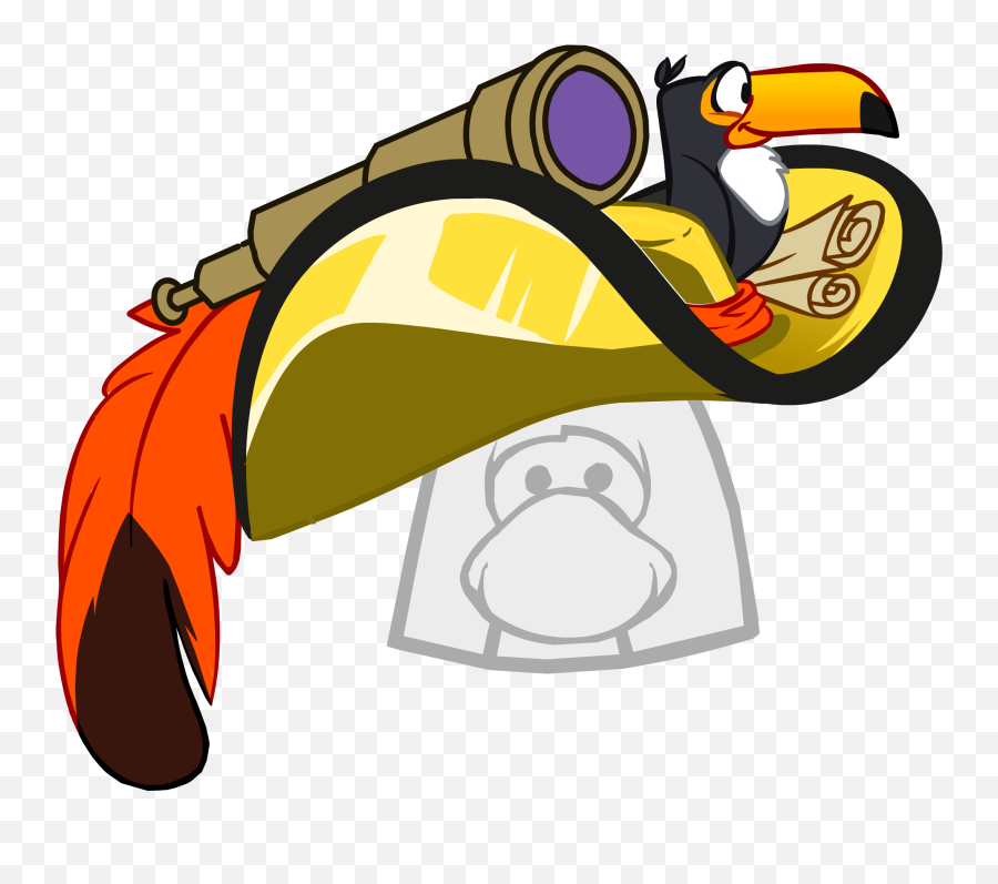 Golden Pirate Hat - Club Penguin Emoji,Pirate Hat Emoji