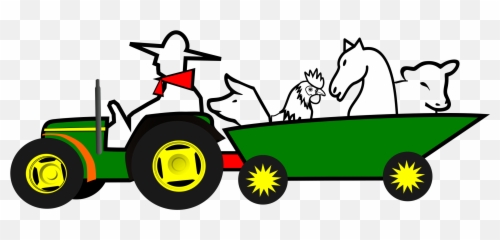 Purple Clipart Tractor Purple Tractor - Tractor Emoji,John Deere Emoji