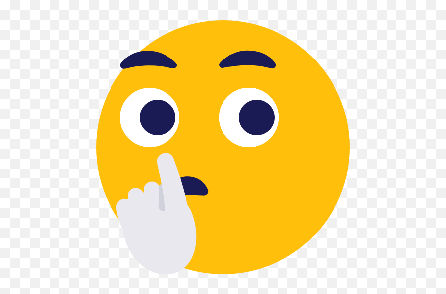 Emoji Quiet Shh Silence Icon - Shh Png,Emoji Download
