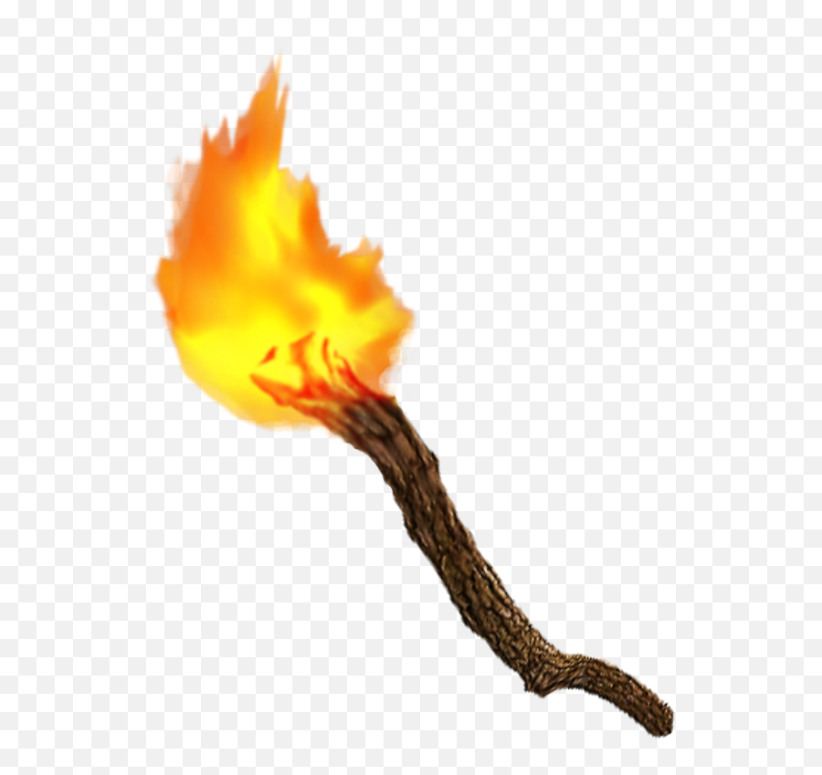 Antorcha Fuego Fire Torch Sticker - Clipart Flame Torch Emoji,Fire Torch Emoji