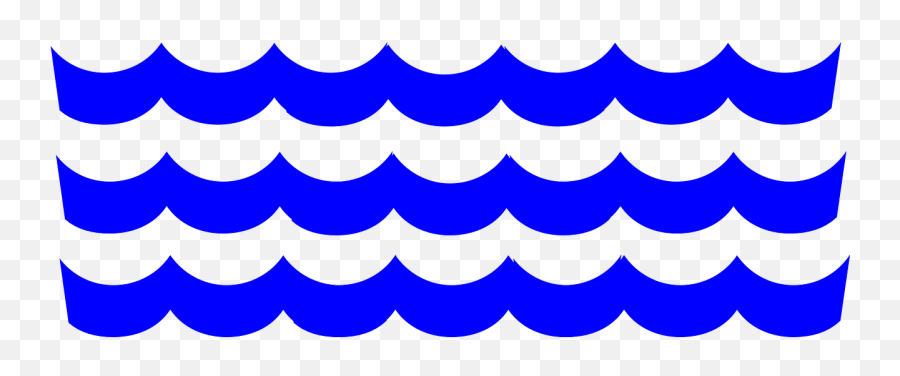 Httpspixabaycomcsvectorsvlny - Modrc3a1vzorek Simple Blue Waves Clipart Emoji,Emoticon - Flag At Half Mast