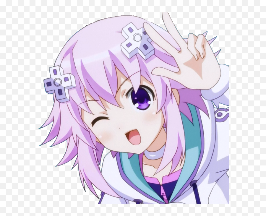 Looking For New Comment Faces - Neptune Hyperdimension Neptunia Cute Emoji,Discord Emojis Press F To Pay Respects