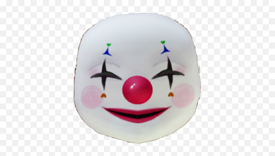 Roblox Mask Clownmask Sticker By Its Green Screen Man - Cute Clown Mask Emoji,How To Putt Emojis On Roblox