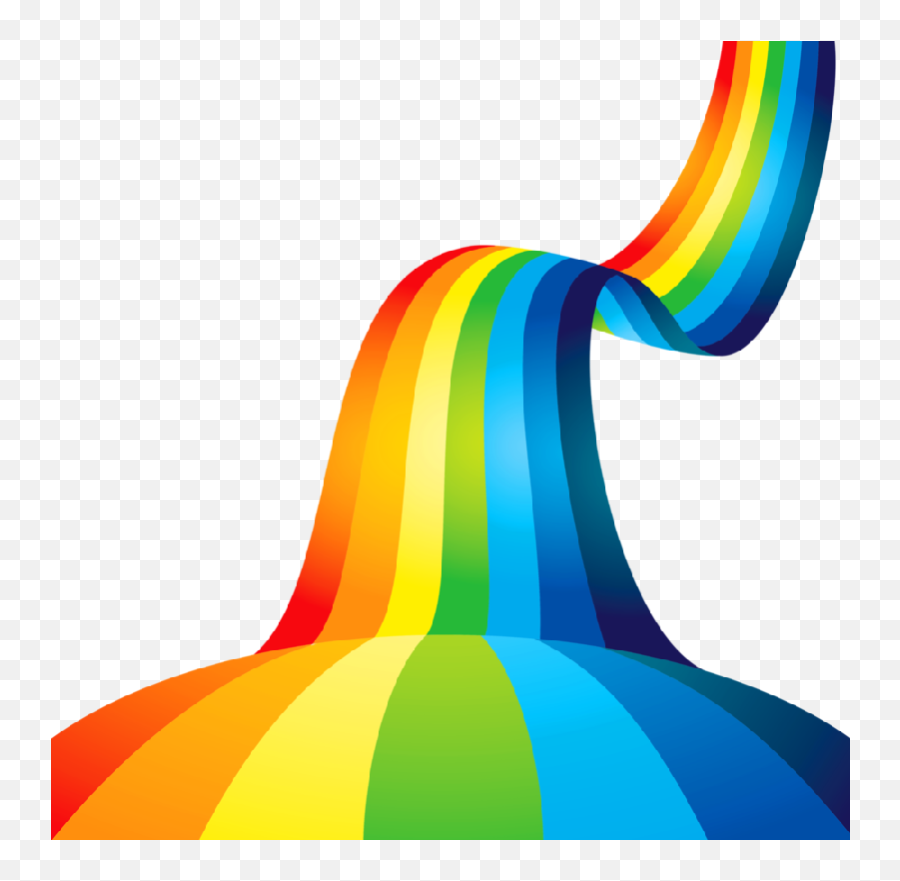 Arco Iris - Vector Background Rainbow Emoji,Arco Íris De Emojis