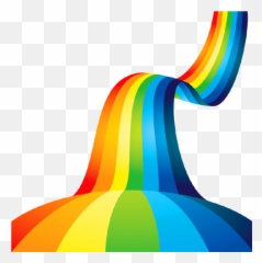 Arco Iris - Vector Background Rainbow Emoji,Arco Íris De Emojis