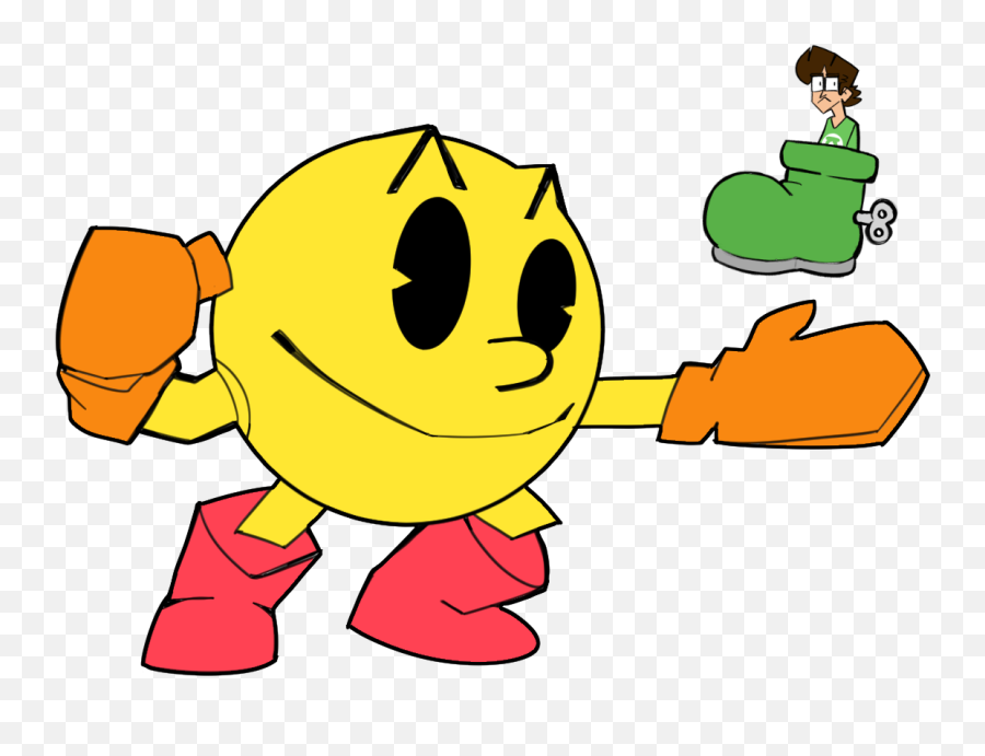 Here Comes Pacman By Maximumwarp On Newgrounds - Fictional Character Emoji,How To Make A Pacman Emoticon