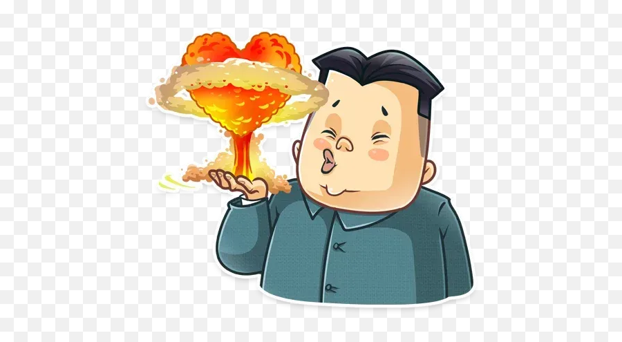 Kim Heechul Whatsapp Stickers - Stickers Cloud Stickers Kim Jong Un Emoji,Kim Jong Un Emotion Memes