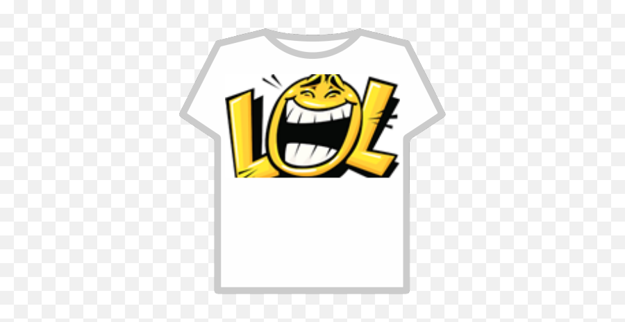 Lol T - Shirt Donation Wide Grin Emoji,Emoticon For Lol