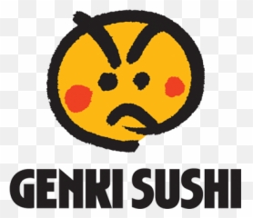 Genki Sushi - Genki Sushi Logo Emoji,Japanese Present Emoticon