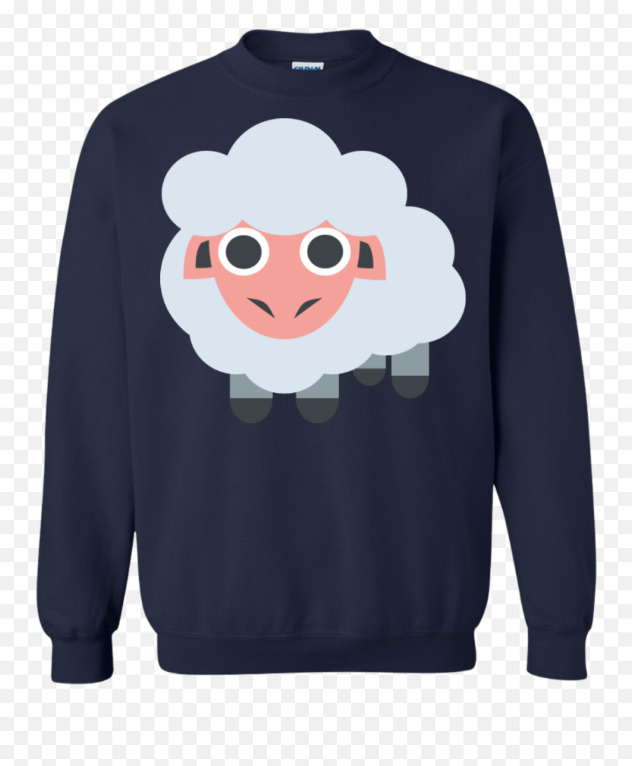 Sheep Emoji Sweatshirt - Kamla Nehru Ridge,Sheep Emoji
