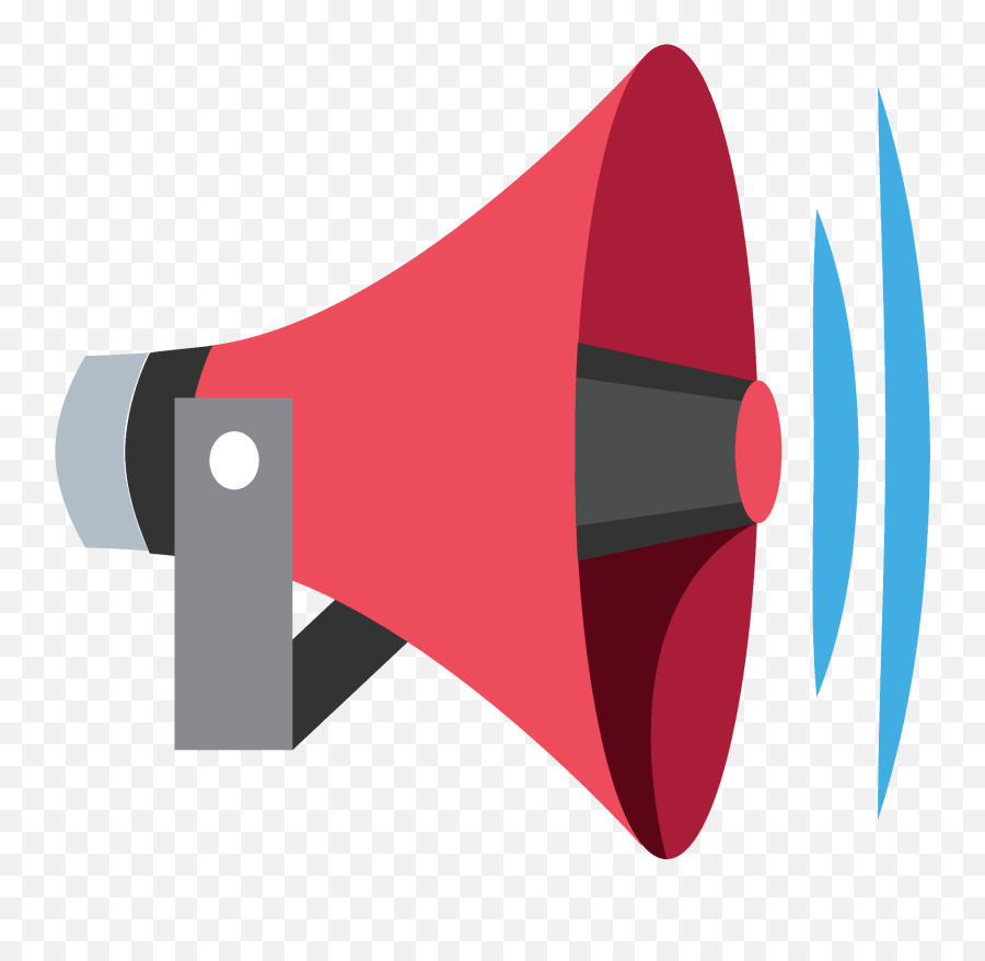 Loudspeaker Emoji Clipart - Emoticon De Alto Falante,Announcement Emoji