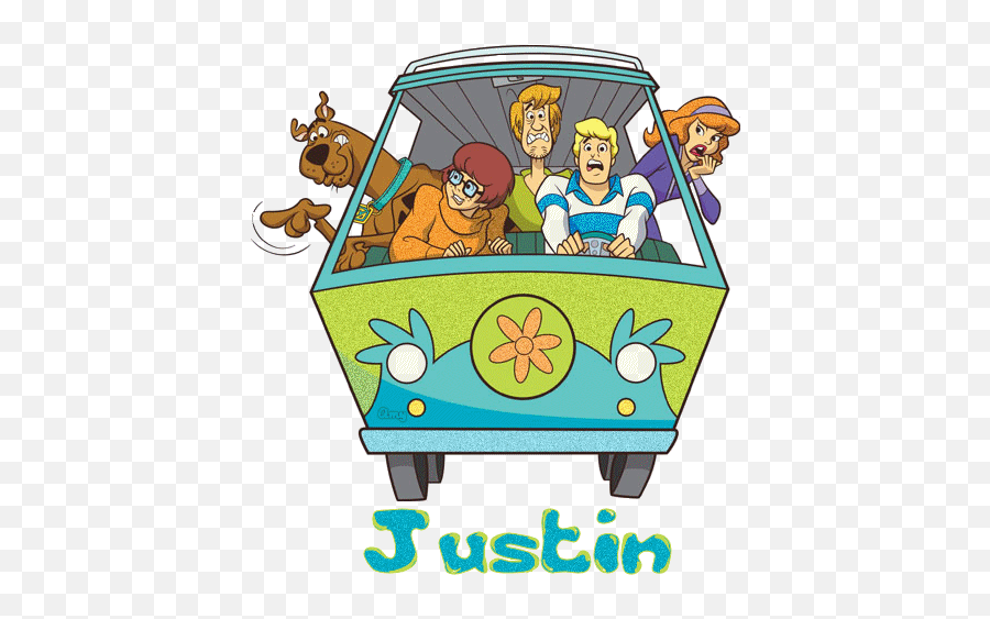 Justin Name Graphics And Gifs - Scooby Doo Gang Emoji,Scooby Doo Emoticons For Facebook