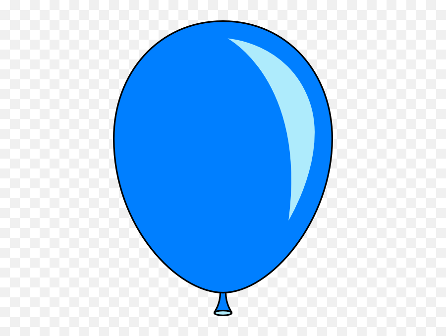 Download Clipart Balloon Ballon - Balloons Clipart Png Image Blue Single Balloon Clipart Emoji,Balloon Emoji Clipart