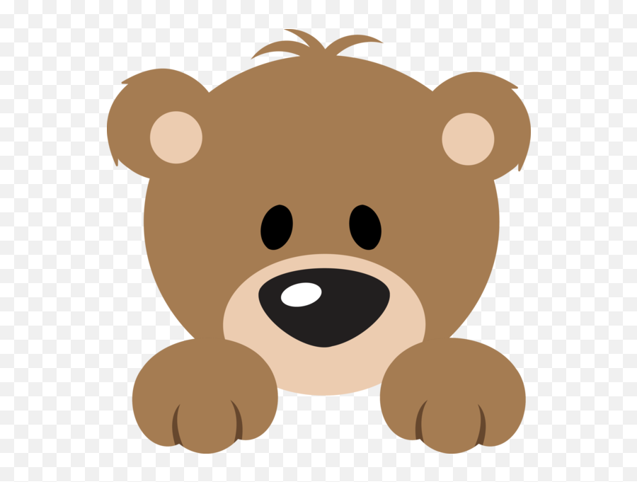 Free Cute Bear Png Download Free Clip Art Free Clip Art On - Cute Bear Clipart Emoji,Bear Face Emoticon