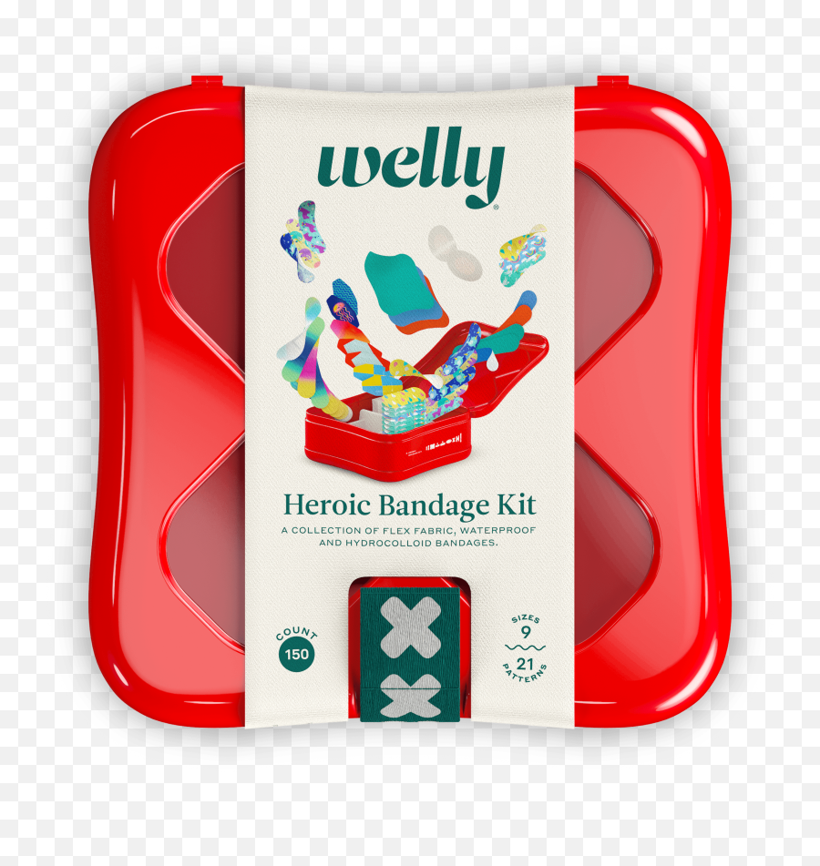 Welly Health Heroic Bandage Kit 150 Ct Emoji,Steam Emoticons For $0.00