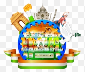 Independence Day Keyboard Theme - Ashok Chakra Emoji,Emoji Express Independence Day