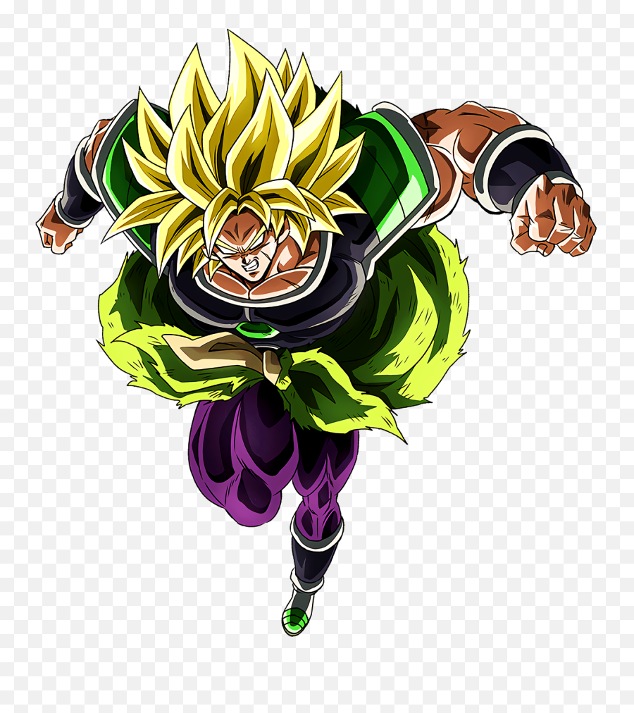 Fighting An Endless Evolution Super Saiyan Broly Dbs Render Emoji,Fightimg Text Emoji