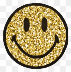 Smiley Smileyface Goldglitter 278484101004211 By Kelybely Emoji,Sparkle Emoji Face