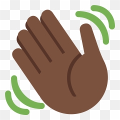 Filetwemoji2 1f44b - 1f3ffsvg Wikimedia Commons Emoji,Black Hand Signs Emojii