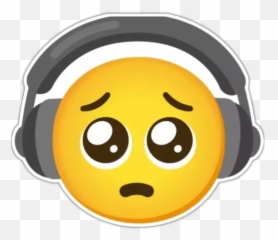 Telegram Sticker From Emojimix Pack,Earphones Emoji