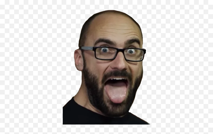 Telegram Sticker From Vsauce Pack Emoji,Awkard Laugh Emoji