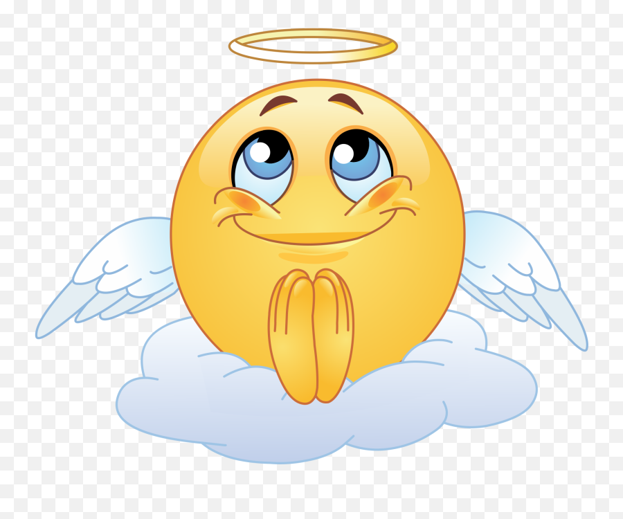 Angel Emoji Png Free Png Images - Angel Emoticons,Buddha Emoji