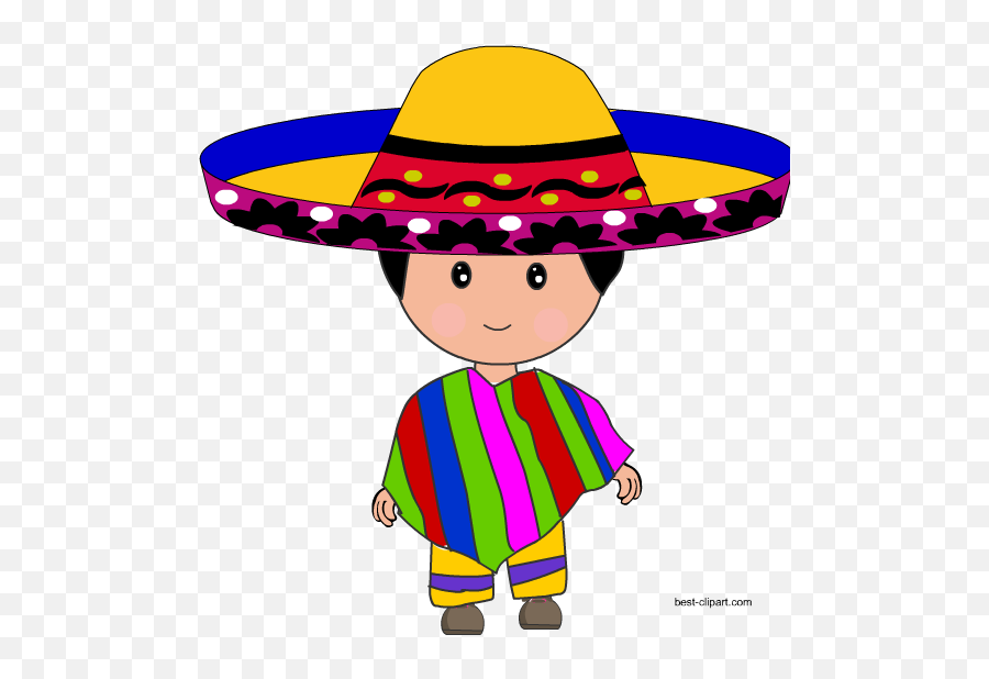 Free Mexican Clip Art Images And Illustrations - Costume Hat Emoji,Sombrero Hat Emoji