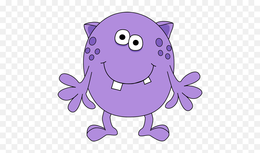 Free Cartoon Monster Cliparts Download Free Clip Art Free - Clip Art Funny Monster Emoji,Purple Monster Emoji
