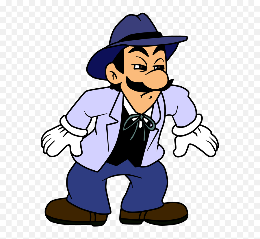 Co - Comics U0026 Cartoons Thread 113454206 Transparent Chinese Cowboy Luigi Emoji,Nofap Emotions