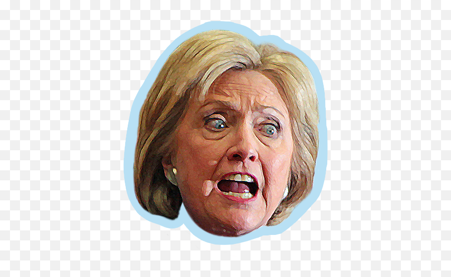 Electionmoji - Senior Citizen Emoji,Clinton Emoji