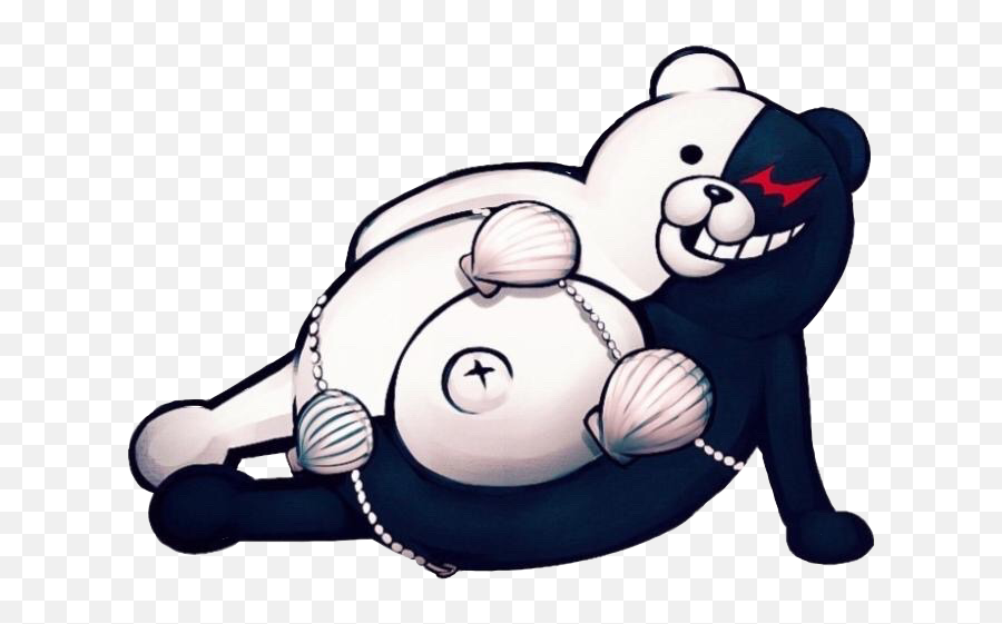 Post An Anime Character Pic Of How You Imagine The Previous - Danganronpa Cursed Emoji,Monokuma Emoticon