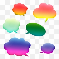 Speech Bubbles Comic Halftone - Free Image On Pixabay Color Gradient Emoji,Chat Bubble Emoji