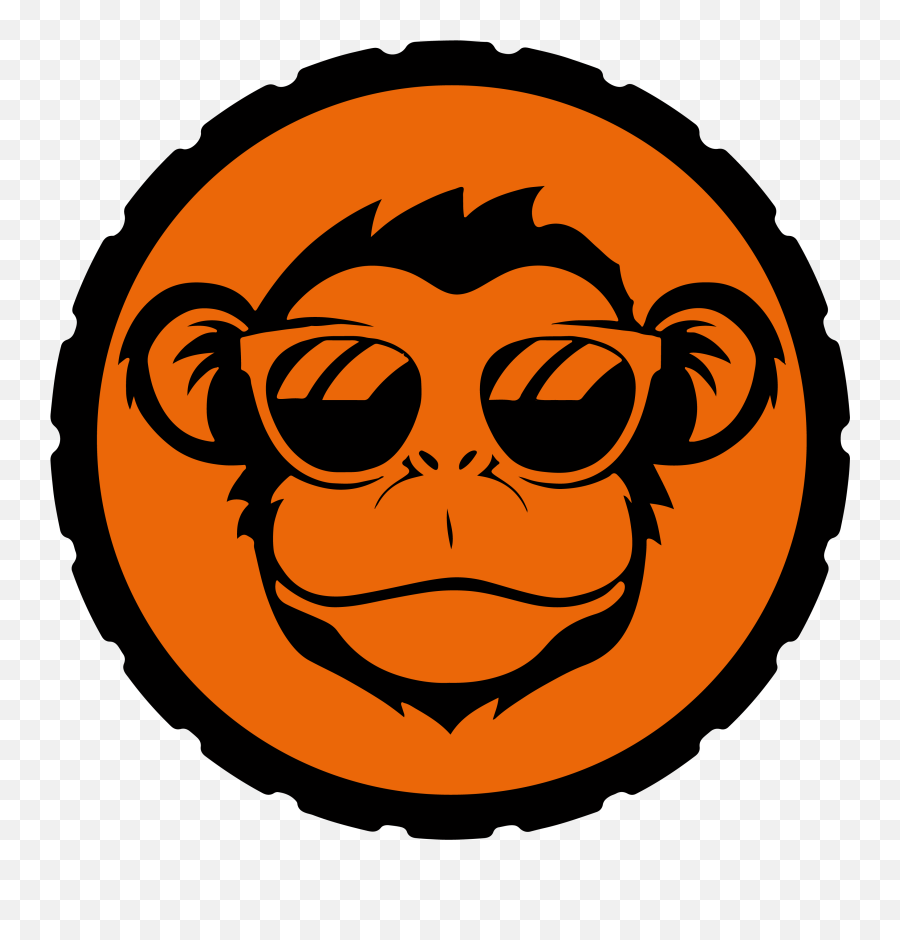 Funny Monkey Png - Funny Monkey Logo Png Emoji,Sock Monkey Emoji